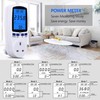 Power Meter Plug Energy Monitor Watt Backlight LCD Display Electricity