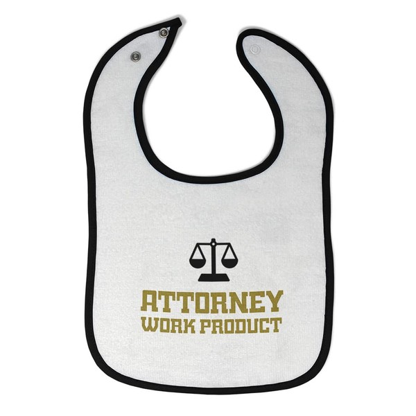 Toddler & Baby Bibs Burp Cloths Lawyer Attorney Work Product