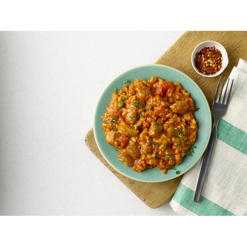 Miss Olive's Creole Style Chicken with Brown Rice, Shelf Stable,