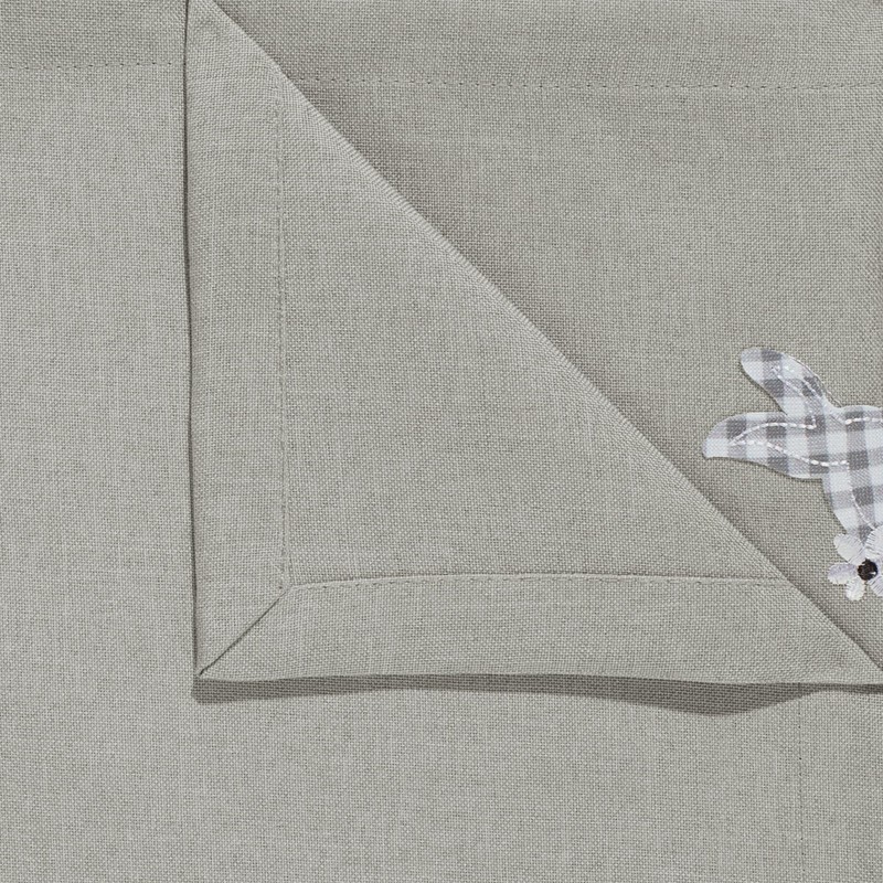 Erwin Müller Table Runner Grey Size 25 x 160 cm