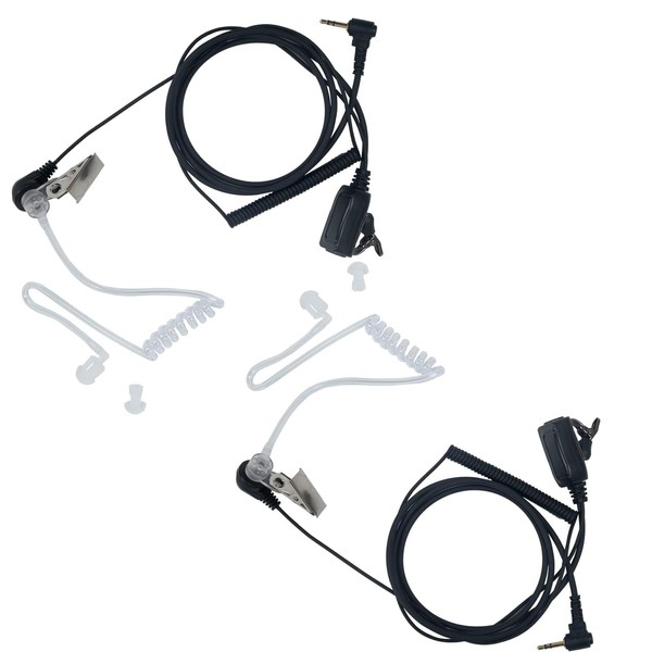 Sarcia 1 Pin 2.5mm Earpiece Headset with PTT Mic for