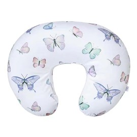 iEvolve Minky Nursing Pillow Cover Breast Feeding Pillow Cover for Baby Boy Girl,Cover Only(Butterfly)