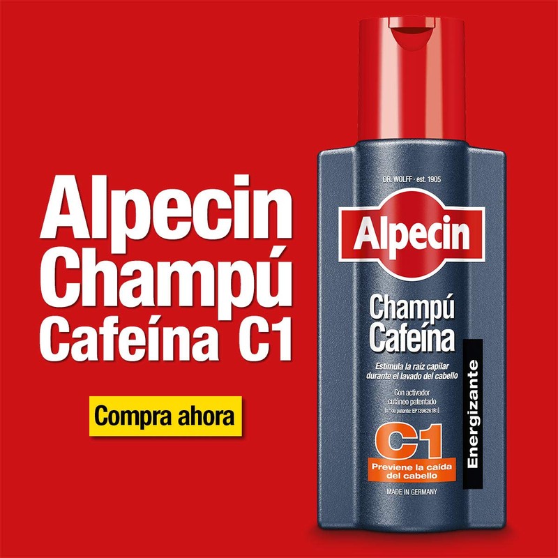 Alpecin Caffeine Shampoo C1 3 x 250ml for Men and