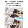 Elecom EC-AC67150BK Charger, 150 W, USB PD Compatible, 4 Ports,