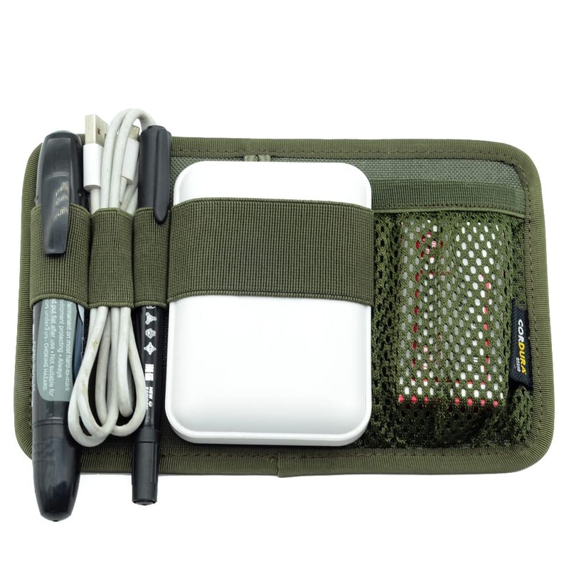 LytHarvest Tactical Bag Insert Modular Organizer Utility Admin Pouch Hook