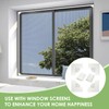 2 Sets Acrylic Window Screen Corners Accessories Applicable to All