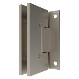 CRL Vienna 037 Series Brushed Nickel Wall Mount Shower Door Hinge