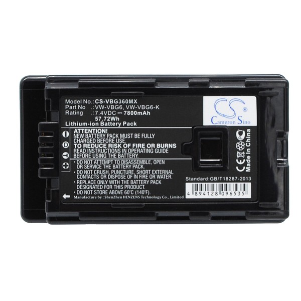 BCXY Replacement Battery for AG-AC130, AG-AC130A, AG-AC130AEJ, AG-AC130AP, AG-AC160, AG-AC160A,