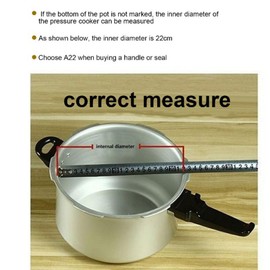 6 Sizes Replacement Clear Silicone Gasket Sealing Ring for Home Pressure Cooker Kitchen Tool Insta Pot Accessories(Diameter 24cm/9.5in)