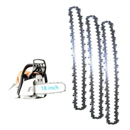 Nyrapag 18 Inch Chainsaw Chain 3/8" LP Pitch, 050" Gauge, 62 Drive Links, Fit for Echo, Craftsman, Poulan, Kobalt, Greenworks, CS-370, CS-400, CS-2800