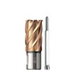 VarioPlus Short KBK Core Drill HSS Shaft Weldon 13/30 mm