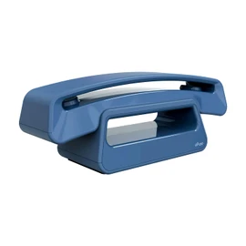 ALCATEL ePure Iconic - DECT Cordless Landline Phone - Vintage Design - Large High Resolution Graphic Display - Hands-Free Function - Call Blocking Function - Blue