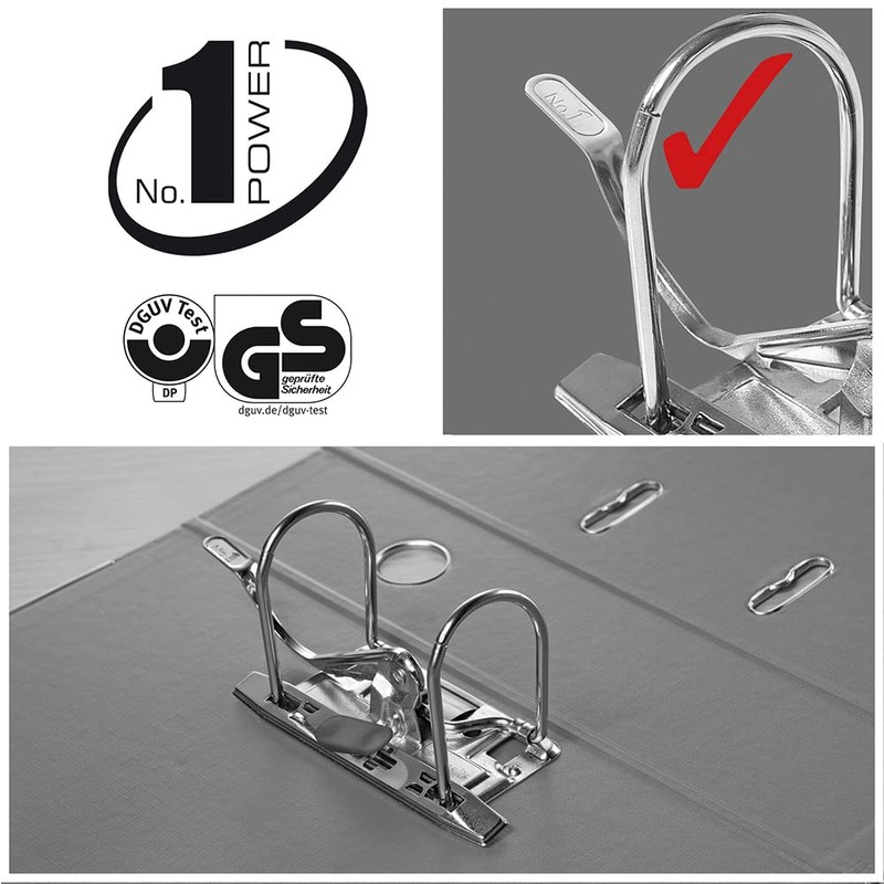 Esselte No.1 Power Lever A4 Arch File with 75 mm