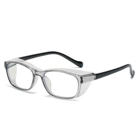 FREESE Children's Pollen Glasses, Kids, Hay Fever Goggles, No Fogging, No Pain, UV Protection, Blue Light Protection, Splash, Yellow Sand, PM2.5, Lightweight, Soft, Frame, 3 - 12 Years Old, Infants, Elementary School Students (Gray)
