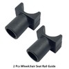 Wheelchair Seat Rail Guide Fits 7/8 Inch Tubing - Transport