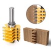 Mesee Finger Joint Router Bit, 1/2 Inch Shank Professional 5