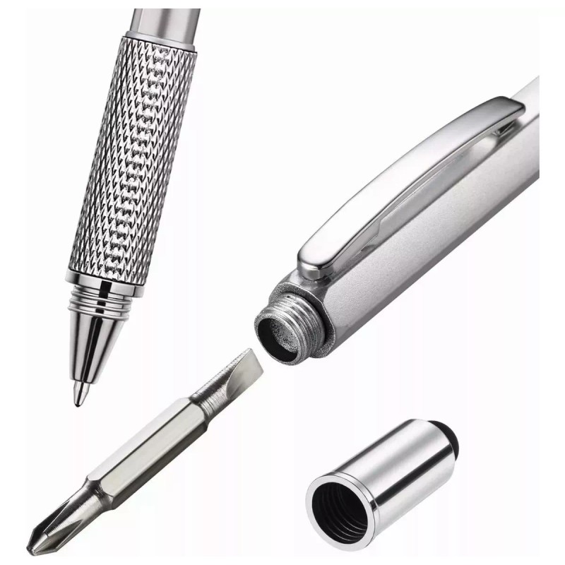Veraly Set 2 Bolígrafo Multifunción 6 En 1 Regla Pluma