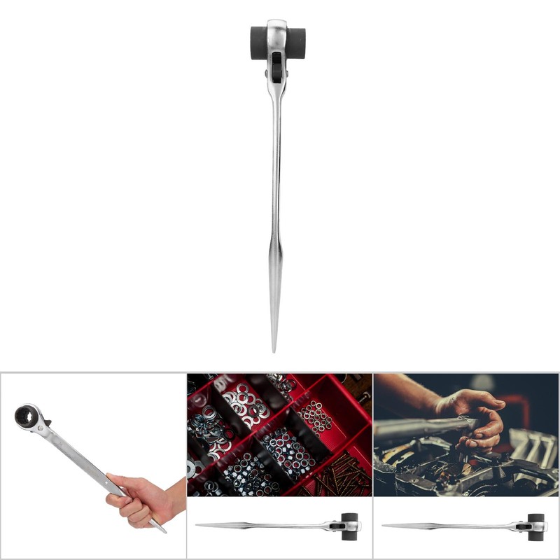 CR V Steel Tip Tail Ratchet Wrench Repairing Tool Mechanical