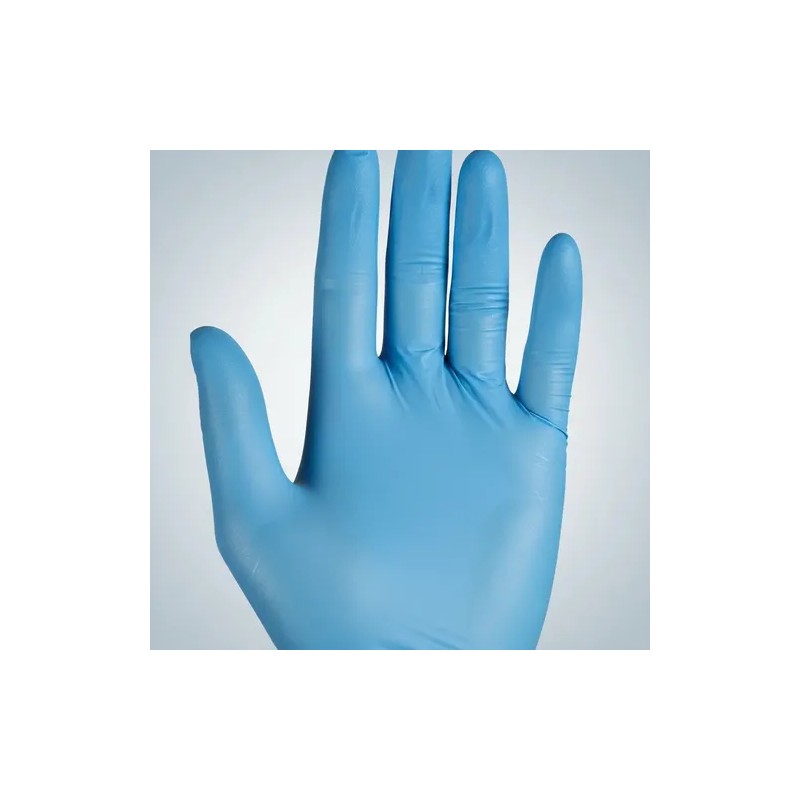 Guantes Nitrilo Tac Azul Desechables Libres Polvo