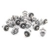 100PCS Wheel Rim Lip Rivets Nuts of 8.5 mm/0.33 in