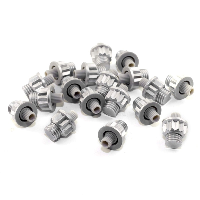 100PCS Wheel Rim Lip Rivets Nuts of 8.5 mm/0.33 in