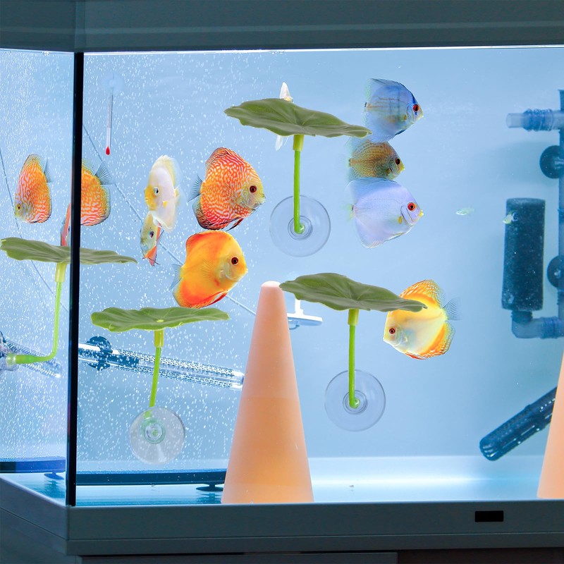 Bruislard 3 Pcs Betta Fish Leaf Hammock Soft Aquarium Decor