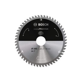Bosch 1 x Pro aluminium circular saw blade for cordless hand-held circular saws (for aluminium, non-ferrous metals, diameter mm, professional accessories, hand circular saw)