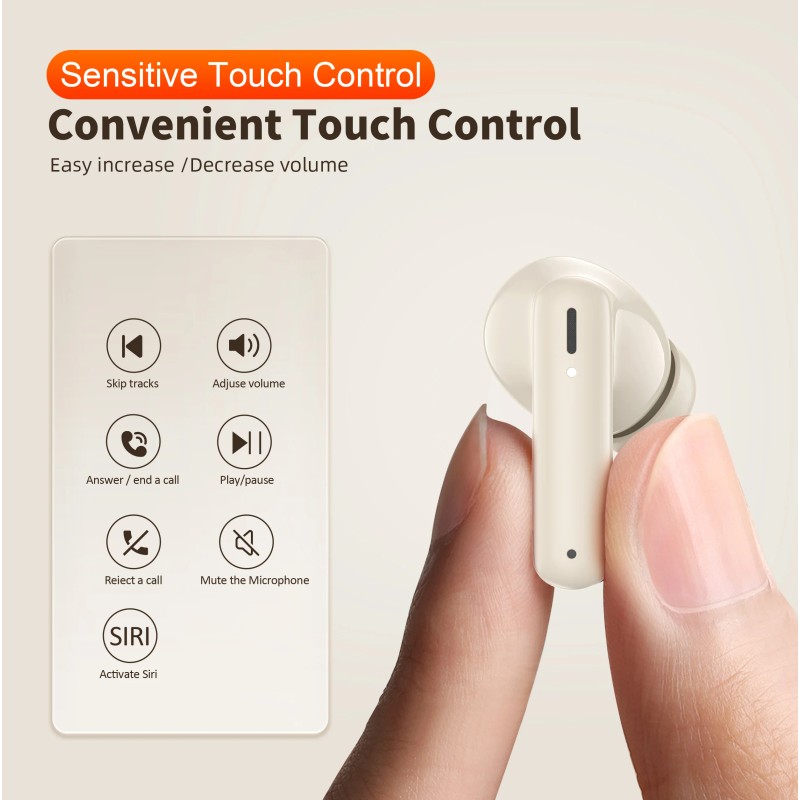 QERE E38 New E38 Wireless Earphones 60ms Low Latency 13mm