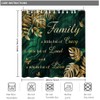 Artmyharbor Emerald Green and Gold Bathroom Decor Set Family Shower