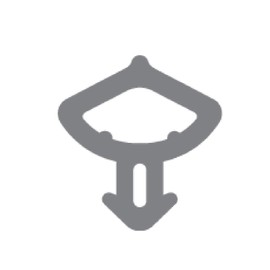 Upvc Rubber Gasket Bubble Flipper Weather Draught Seal Window Door