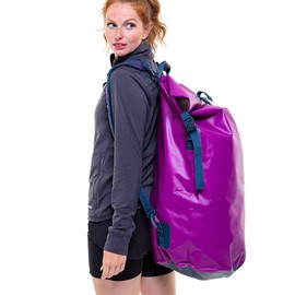 Red Original Waterproof Roll Top 60 Litre Dry Bag - Venture Purple