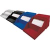 Helit Card File Box A6 Horizontal Red