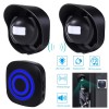 Unbranded Waterproof 656ft Wireless Driveway Alarm Motion Sensor Alarm Indoor