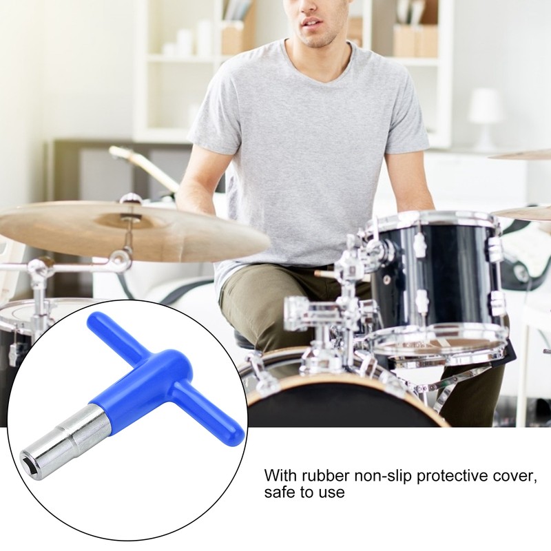 4 Pcs Drum Tuning Keys T Handle Metal Sturdy Smoothly