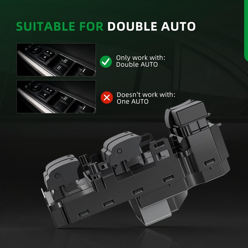Front Left Driver Side Master Window Switch for Honda Accord