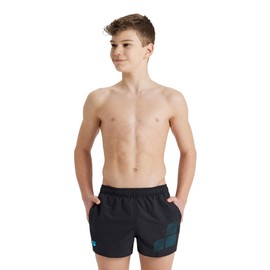 ARENA Unisex Children's Logo Swimming Shorts, Black Martinica