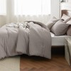 Bedsure Queen Comforter Set - Taupe Soft Bedding for All