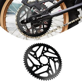Canitu Black 58T Rear Sprockets,Aluminum Alloy Motorcycle Chain Sprocket for Sur Ron Light Bee S/X Segway X160/X260 Electric Dirt Bike (58T, BLACK)