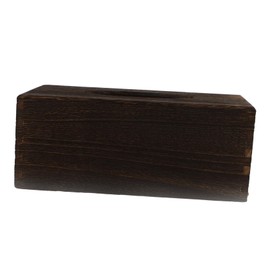 MAGICLULU 1PC Solid Tissue Box Elegant Wooden Tissue Holder for Home Decor Natural Material Napkin Storage Box Chic Design for Living Room Bedroom Bathroom