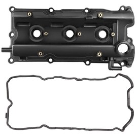 A-Premium Left Engine Valve Covers Kit with Gaskets Compatible with Nissan Altima 2002-2006 Maxima 2002-2008 Quest 2004-2009 Murano 2003-2007 V6 3.5L VQ35DE