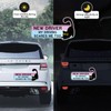 4pcs New Driver Car Magnet Set - Black Cat Design,