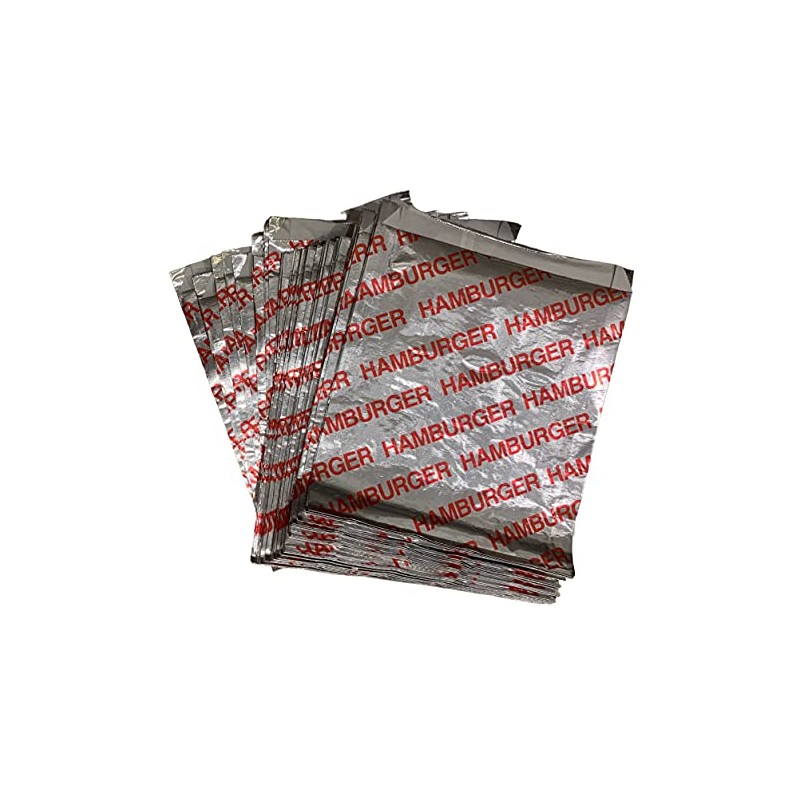 Hamburger Wrappers Grease Proof Insulated for Parties Cookouts BBQ's Carnivals