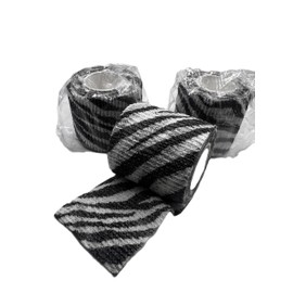 Viking Ink Wraps für den Grip Zebra Tattoo-Maschine, Packung mit 12 Stück