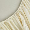 Cream Crystal Velvet Fitted Sheet Queen Only with 16" Elastic