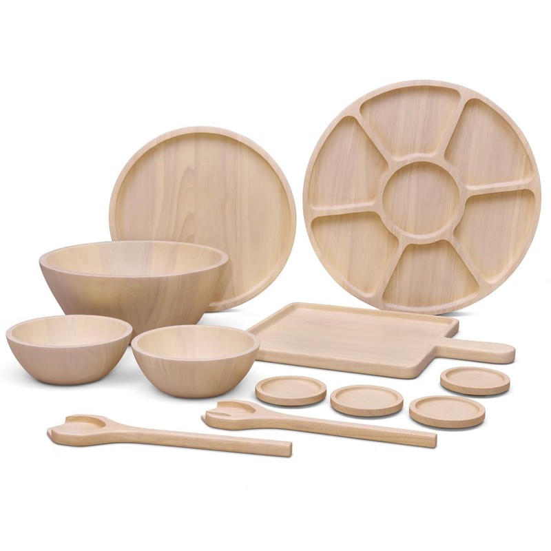Noritake Hammock Wood Set of 2 Small Bowls, 7", 20