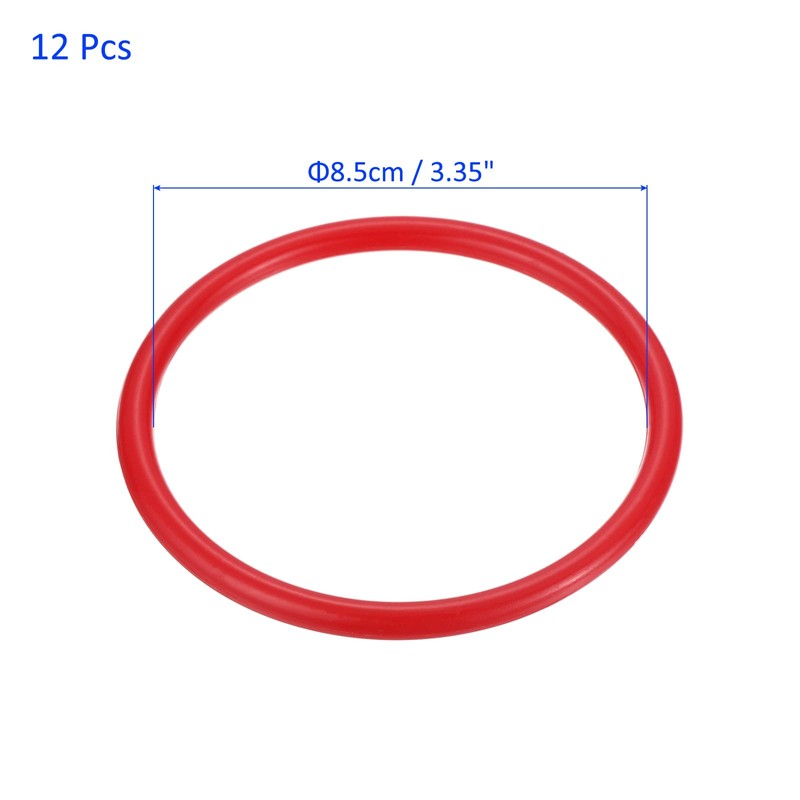 M METERXITY 12 Pack Carnival Slings - Plastic Round Throw
