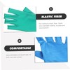 Ciieeo 2pairs Half Finger Quilting Gloves for Sewing Crafts Breathable