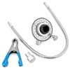 QWORK® 1/2 Inch Torque Angle Gauge with Magnetic Arm and