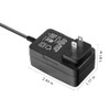 XWNV 12.6V 1.8A Charger Compatible with Ofuzzi Cyber Cordless Robotic