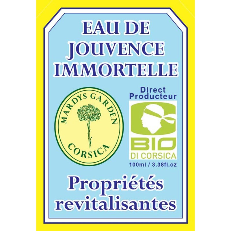 Revitalising Water Bio 100 ml (Immortal, Myrtle and Lens)